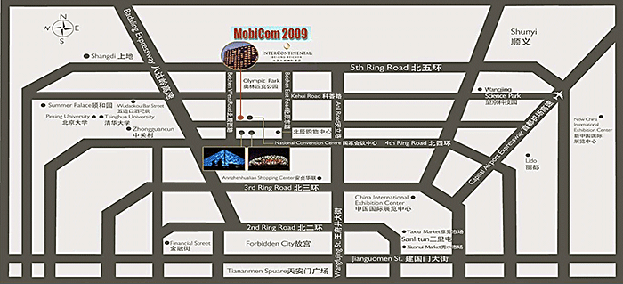Hotel map